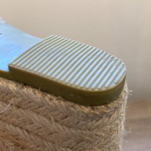 NWT Groove platform espadrilles wedge heel 6 - Picture 12 of 15